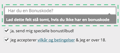 Indtast din Karamba bonuskode her Karamba registrering