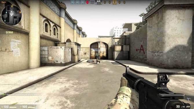 CS:GO map de_dust 2 CS:GO map