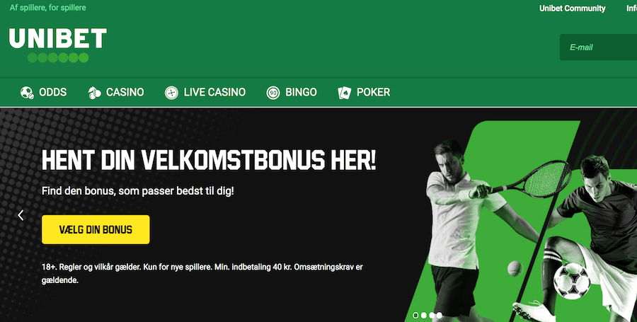 Unibet bonuskode