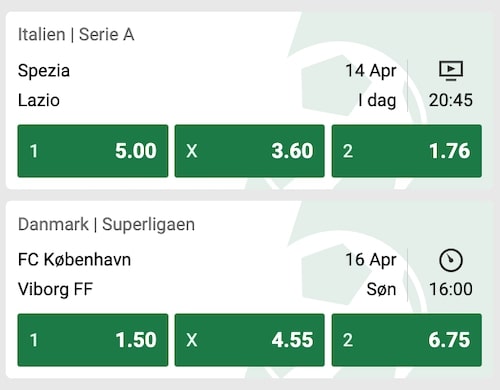 Unibet odds og udløb