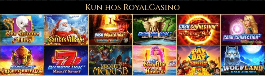 Royal Casino eksklusive spil