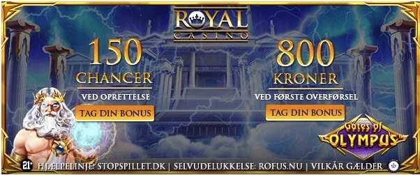Royal casino bonuskode